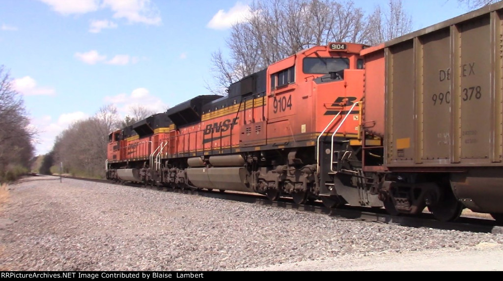 BNSF coal train